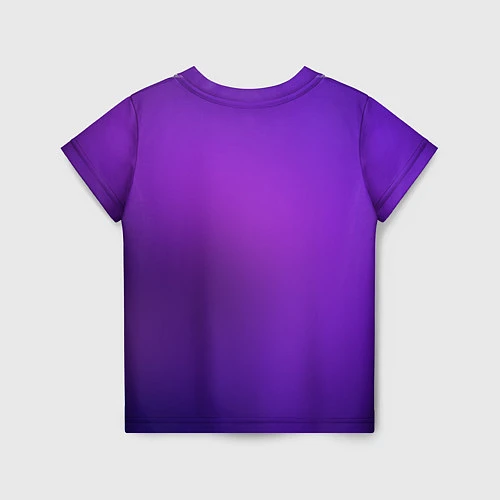 Детская футболка Bane Purple / 3D-принт – фото 2