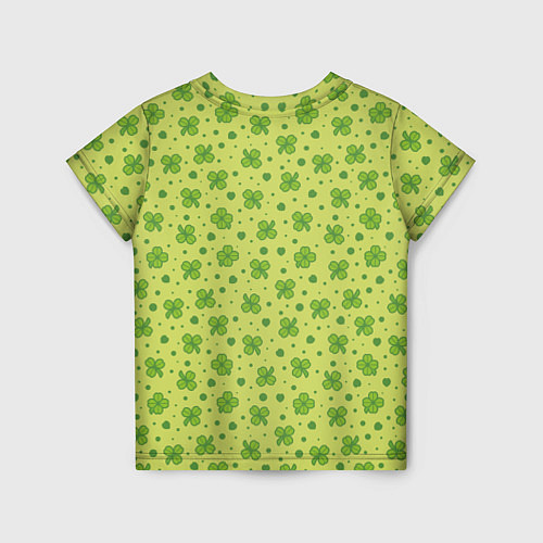 Детская футболка Клевер / 3D-принт – фото 2