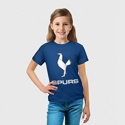 Футболка детская Tottenham Spurs, цвет: 3D-принт — фото 2