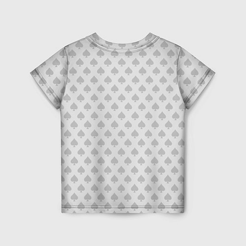 Детская футболка Смертельный туз / 3D-принт – фото 2