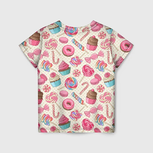 Детская футболка Радости для сладости / 3D-принт – фото 2