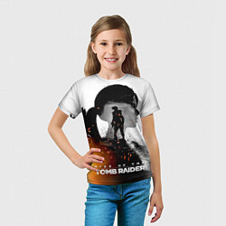Футболка детская Rise of the Tomb Raider 1, цвет: 3D-принт — фото 2