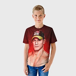 Футболка детская John Cena: Flame, цвет: 3D-принт — фото 2