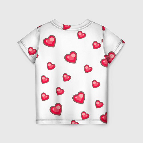 Детская футболка Влюбленная Анна / 3D-принт – фото 2