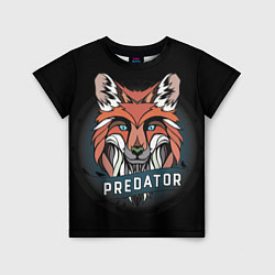 Футболка детская Predator Fox, цвет: 3D-принт