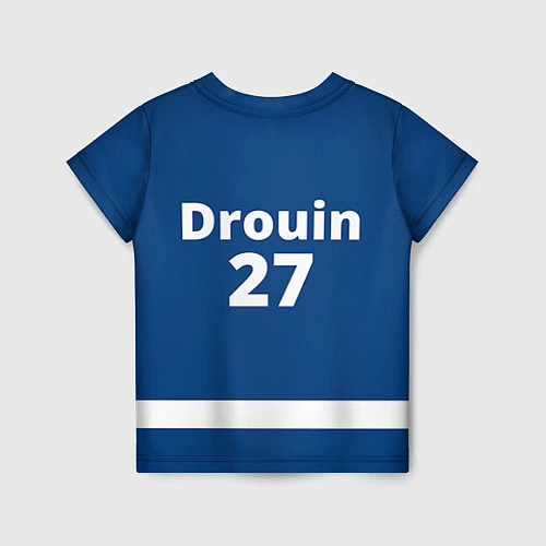 Детская футболка Tampa Bay: Drouin / 3D-принт – фото 2