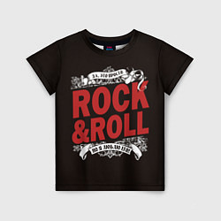 Футболка детская Rock & Roll, цвет: 3D-принт