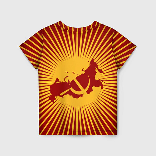 Детская футболка Советская Россия / 3D-принт – фото 2