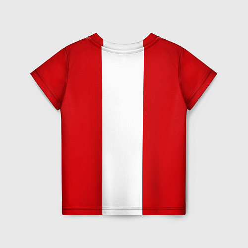 Детская футболка Arsenal FC: Red line / 3D-принт – фото 2
