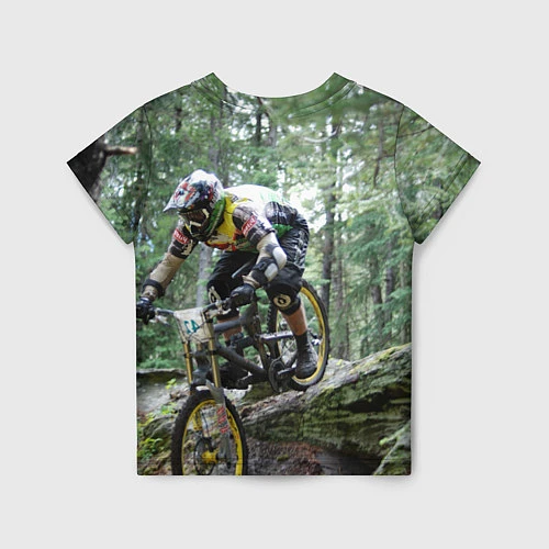 Детская футболка Велоспорт гонка / 3D-принт – фото 2