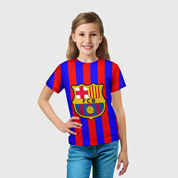 Футболка детская Barca FCB Club, цвет: 3D-принт — фото 2