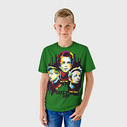 Футболка детская Green Day: Trio, цвет: 3D-принт — фото 2