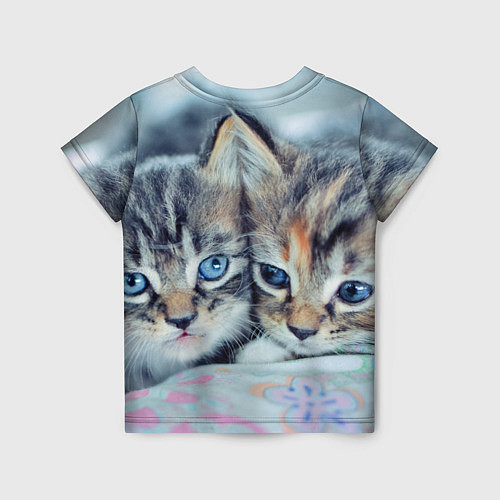Детская футболка Котята / 3D-принт – фото 2