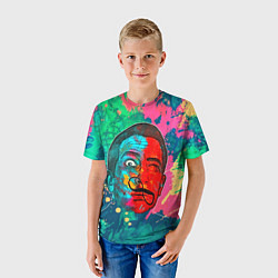 Футболка детская Dali Art, цвет: 3D-принт — фото 2