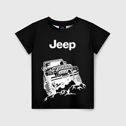 Футболка детская Jeep, цвет: 3D-принт