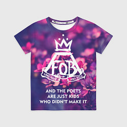 Футболка детская FOB: Save Rock & Roll, цвет: 3D-принт
