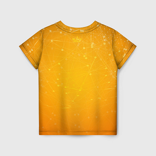 Детская футболка Bitcoin Orange / 3D-принт – фото 2