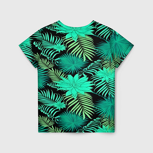 Детская футболка Tropical pattern / 3D-принт – фото 2