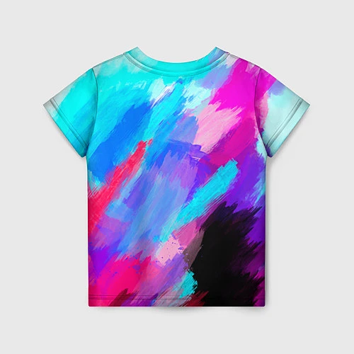 Детская футболка Chester Bennington: Colors / 3D-принт – фото 2