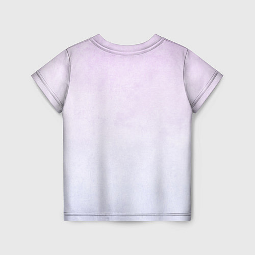 Детская футболка Безликий в цветах / 3D-принт – фото 2