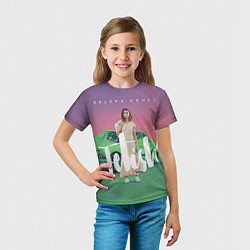 Футболка детская Selena Gomez: Green Fetish, цвет: 3D-принт — фото 2