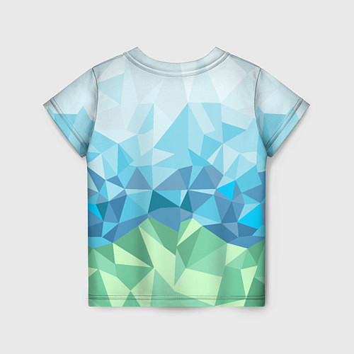 Детская футболка URAL polygonal / 3D-принт – фото 2
