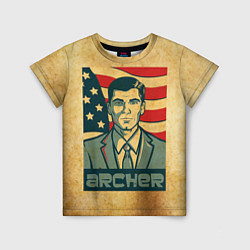 Детская футболка Archer USA