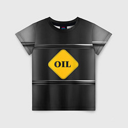 Футболка детская Oil, цвет: 3D-принт