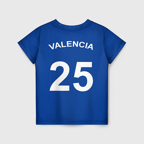 Детская футболка Man UTD: Antonio Valencia / 3D-принт – фото 2