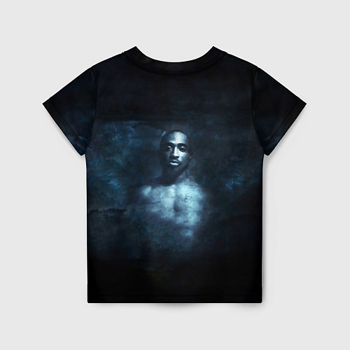 Детская футболка Tupac Shakur 1971-1996 / 3D-принт – фото 2