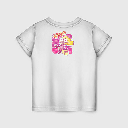 Детская футболка Дева: Virgo / 3D-принт – фото 2