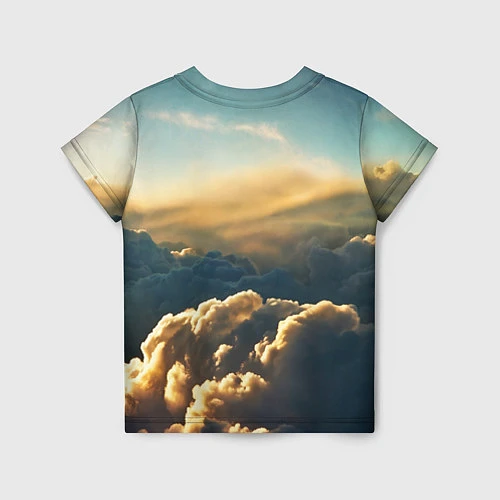 Детская футболка The XX: Clouds / 3D-принт – фото 2