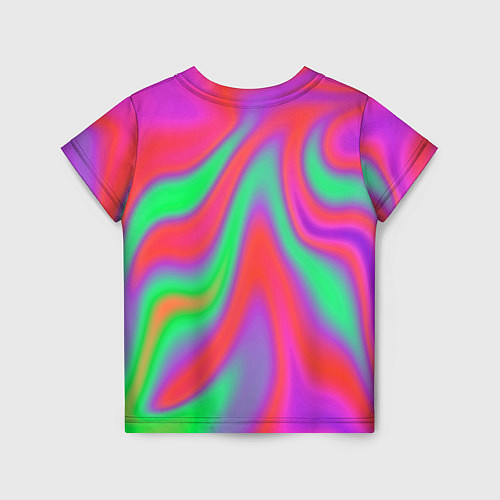 Детская футболка Глянцевые краски / 3D-принт – фото 2