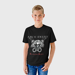 Футболка детская Arch Enemy: Revolution Begins, цвет: 3D-принт — фото 2
