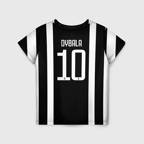 Детская футболка Juventus FC: Dybala Home 17/18 / 3D-принт – фото 2