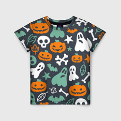 Детская футболка Halloween Monsters