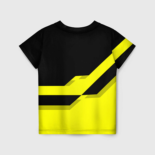 Детская футболка BVB FC: Yellow style / 3D-принт – фото 2