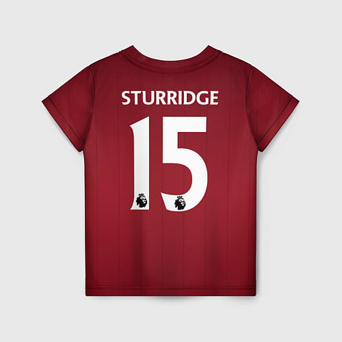 Детская футболка LFC: Sturridge Daniel / 3D-принт – фото 2