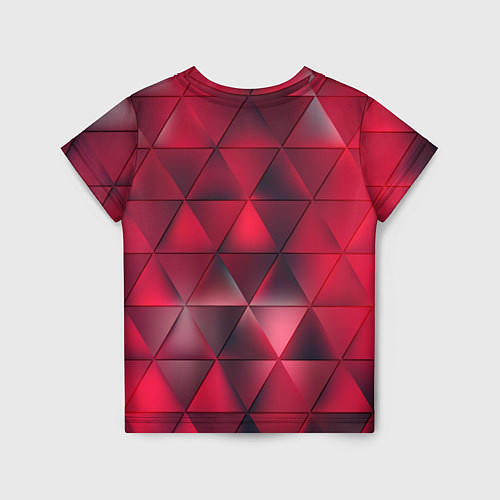 Детская футболка Dark Red / 3D-принт – фото 2