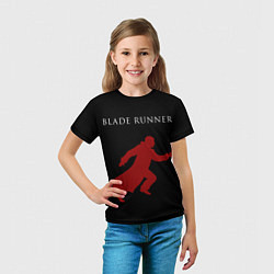 Футболка детская Blade Runner, цвет: 3D-принт — фото 2