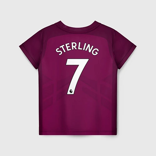 Детская футболка Man City FC: Sterling Away 17/18 / 3D-принт – фото 2