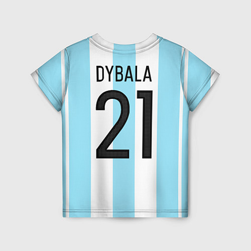 Детская футболка Сборная Аргентины: Диабола ЧМ-2018 / 3D-принт – фото 2
