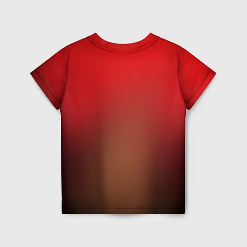 Детская футболка Дикий индеец / 3D-принт – фото 2