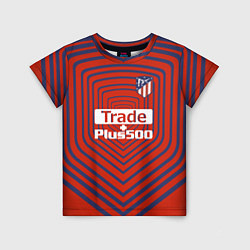 Футболка детская Atletico Madrid: Red Original, цвет: 3D-принт