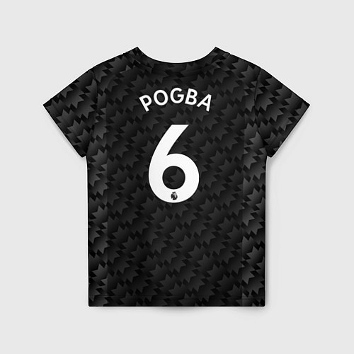 Детская футболка Man UTD: Pogba Away 17/18 / 3D-принт – фото 2