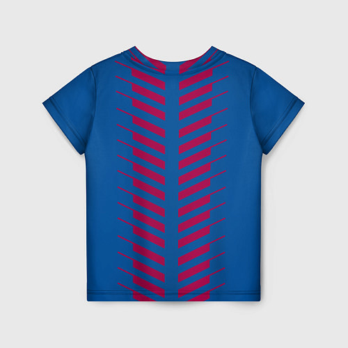 Детская футболка FC Barcelona: Creative / 3D-принт – фото 2