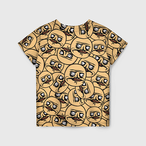 Детская футболка Me Gusta pattern / 3D-принт – фото 2