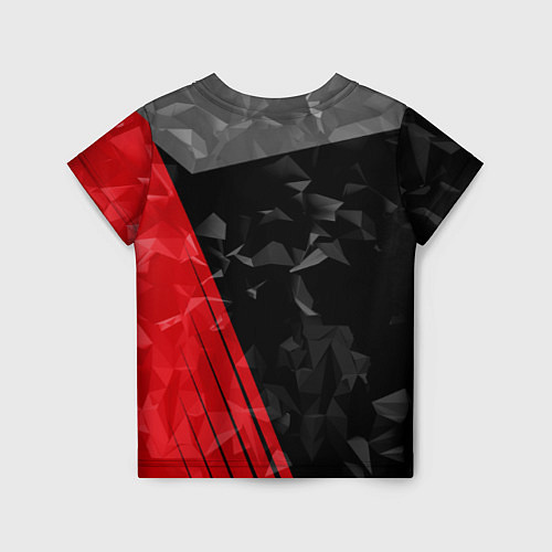 Детская футболка FC Manchester United: Abstract / 3D-принт – фото 2