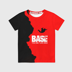 Футболка детская Base Jumping: B&R, цвет: 3D-принт