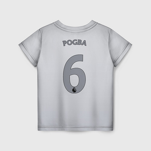 Детская футболка Man UTD FC: Pogba Away 17/18 / 3D-принт – фото 2